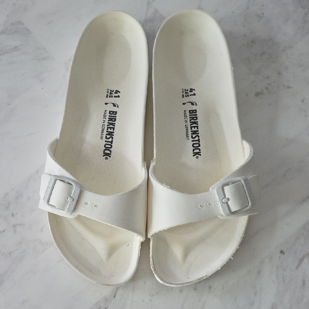 Birkenstock White Sandals